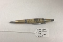 SOLD  Item D163 Canadian Maple Leaf  Pine Cone Pen $40.